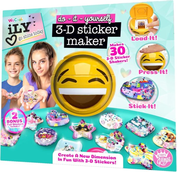 3D Sticker Maker Bastelset – DIY Sticker selber machen