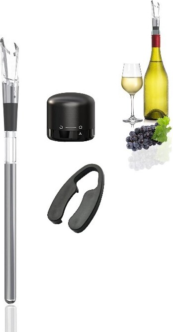 Wein-Set-3-teilig / Weinzubehör