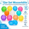 afaa474b0ec2026320b90867d5a1a077.jpg 12 wiederverwendbare magnetische Wasserbälle in bunten Farben