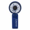 b01b958c1ad709fd4e13fbe3880b2c8c-1.jpg Linawee 3-in-1 Handventilator USB wiederaufladbar, 5 Stufen, 1800 mAh, leise, faltbar, mit LED-Display, Trageband, Blau