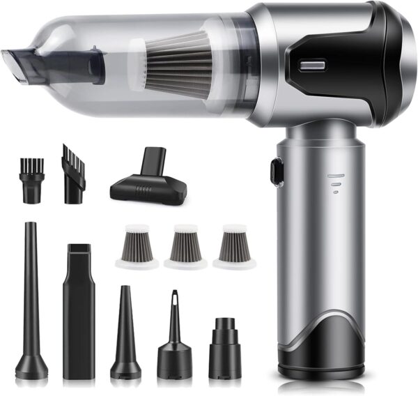 c5c4689719847eefba17727bcee6eda5.jpg Kabelloser Handstaubsauger 4in1 mit Brushless Motor, bis 22000Pa, 3 Saugstufen, USB-C, Zubehörset