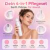 d0e77371dab958c1c941da8015cae196.jpg 4-in-1 Damenrasierer elektrisch USB – Intimrasierer, Gesichtshaarentferner, Nasenhaartrimmer & Augenbrauenrasierer – trocken & nass