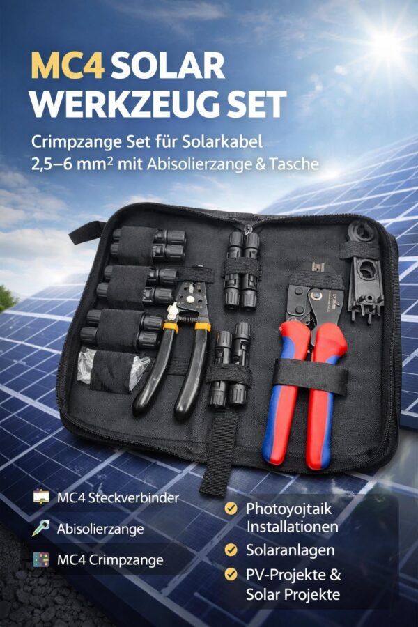 d7991faf50b11e1cebb5746b8d2559aa.jpg MC4 Solar Werkzeug Set – Crimpzange Set für Solarkabel 2,5–6 mm² mit Abisolierzange & Tasche