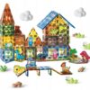 d7d050a0ceec3dbf63b62b95c7d1eb17.jpg Magnetbausteine Dinosaurier Set – 54 Teile (42 Magnetblöcke + 12 Dino-Figuren) – Magnetisches Konstruktionsspielzeug für Kinder ab 3 Jahren