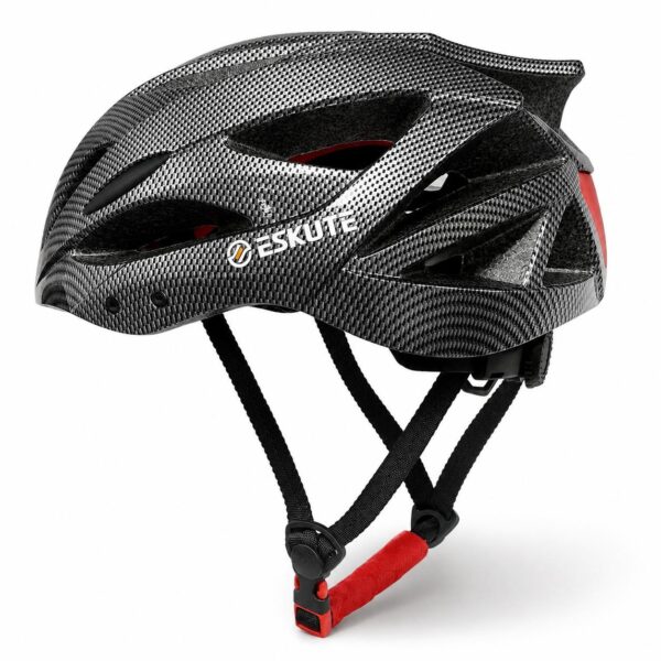 ESKUTE Fahrradhelm in Carbon-Optik – leichter