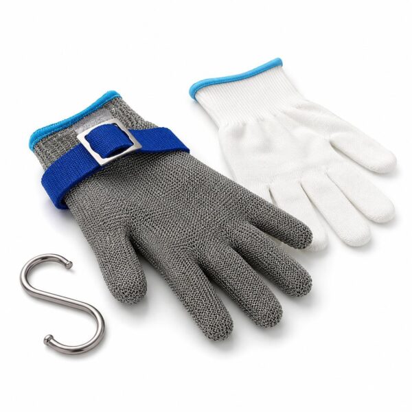 Schnittfester Handschuh Größe M mit verstellba
